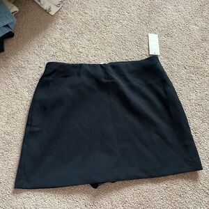 Abercrombie scarlett mini skirt skort black medium